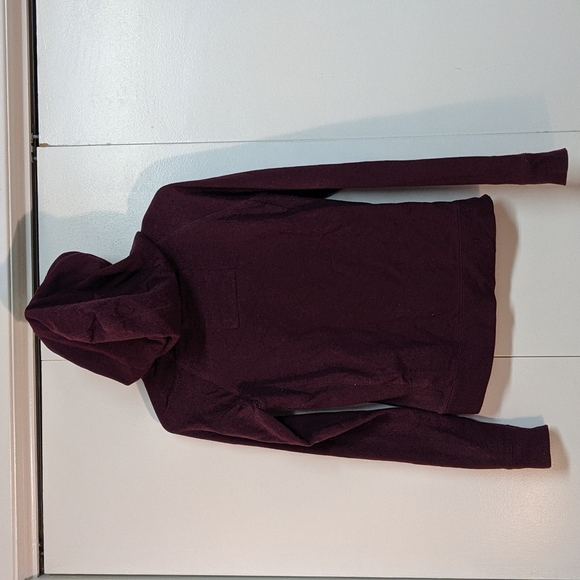 Garage Campus Burgundy Hoodie - Picture 5 of 8